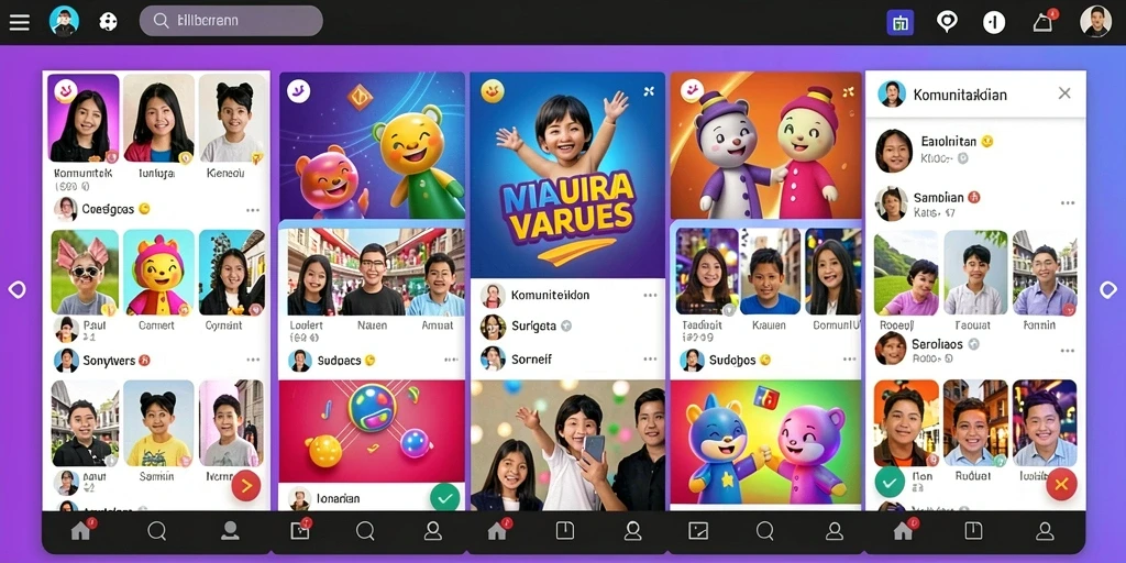 55rt - Karakter-karakter menarik dengan kemampuan unik.