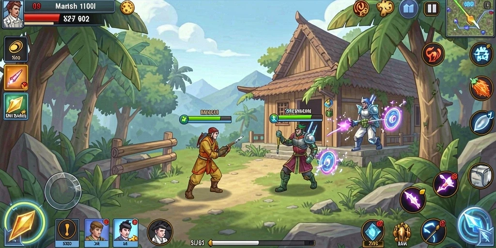 v98 - Gameplay menyenangkan dengan banyak tantangan.